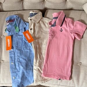 Gymboree Button Down Shirt Set plus Shorts (3T)